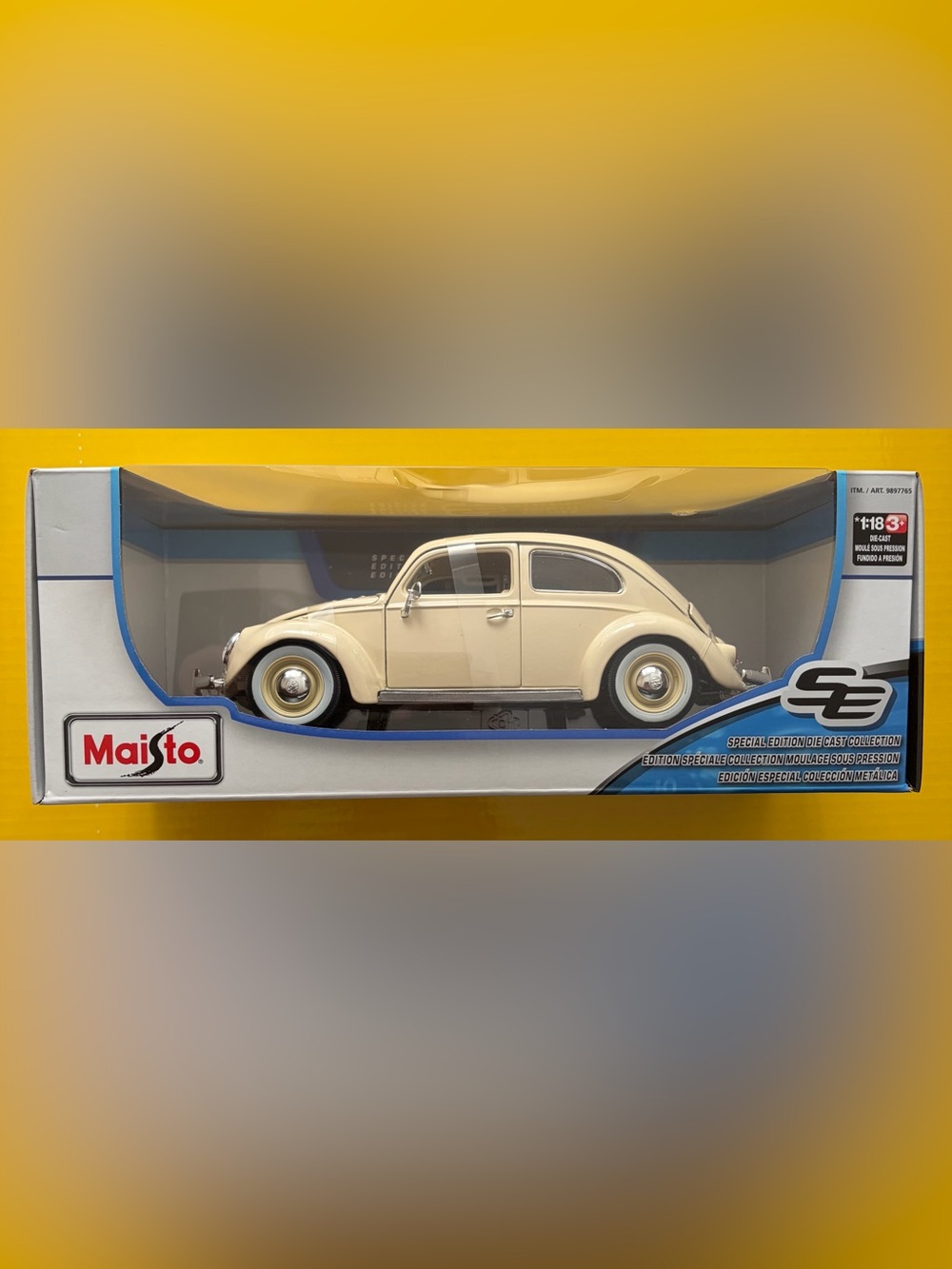 Maisto Special Edition 1/18 scale 1955 VOLKSWAGON KAFER BEETLE